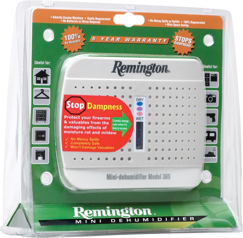 Remington Model Mini-Dehumidifier Absorbs Excess Moisture No Batteries Required gallery