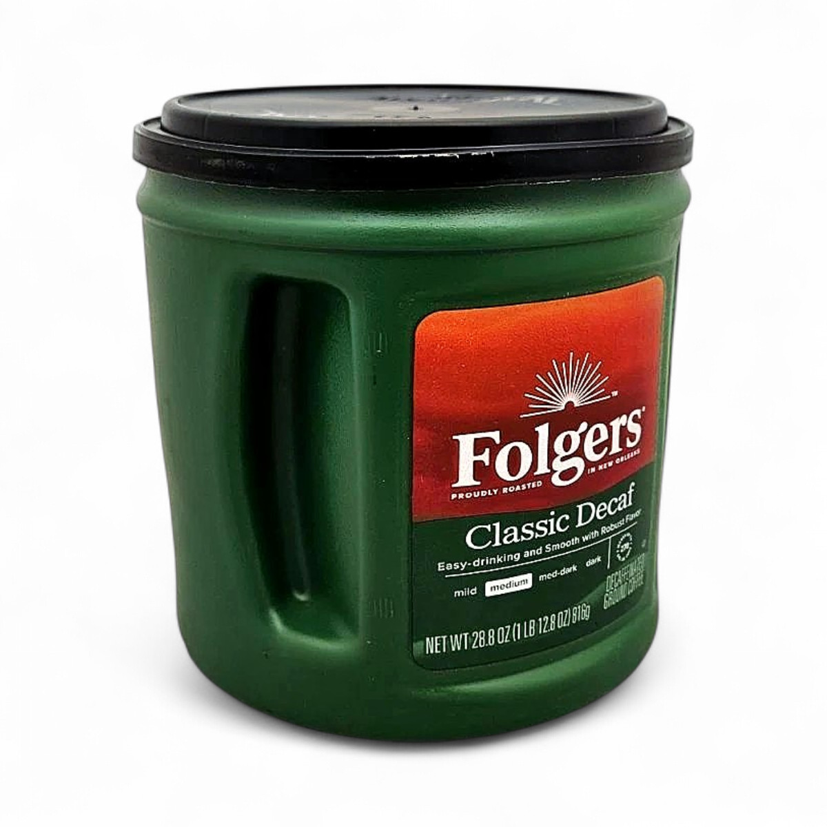 Folgers Decaffeinated Classic Medium Roast Ground Coffee - 28.8 oz gallery