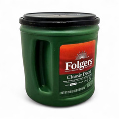 Folgers Decaffeinated Classic Medium Roast Ground Coffee – 28.8 oz