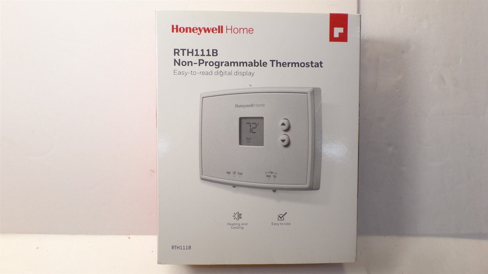 HONEYWELL HOME RTH111B HORIZONTAL NON-PROGRAMMABLE THERMOSTAT gallery