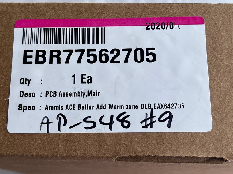 EBR77562705 OEM LG Range Oven Control Board Genuine gallery