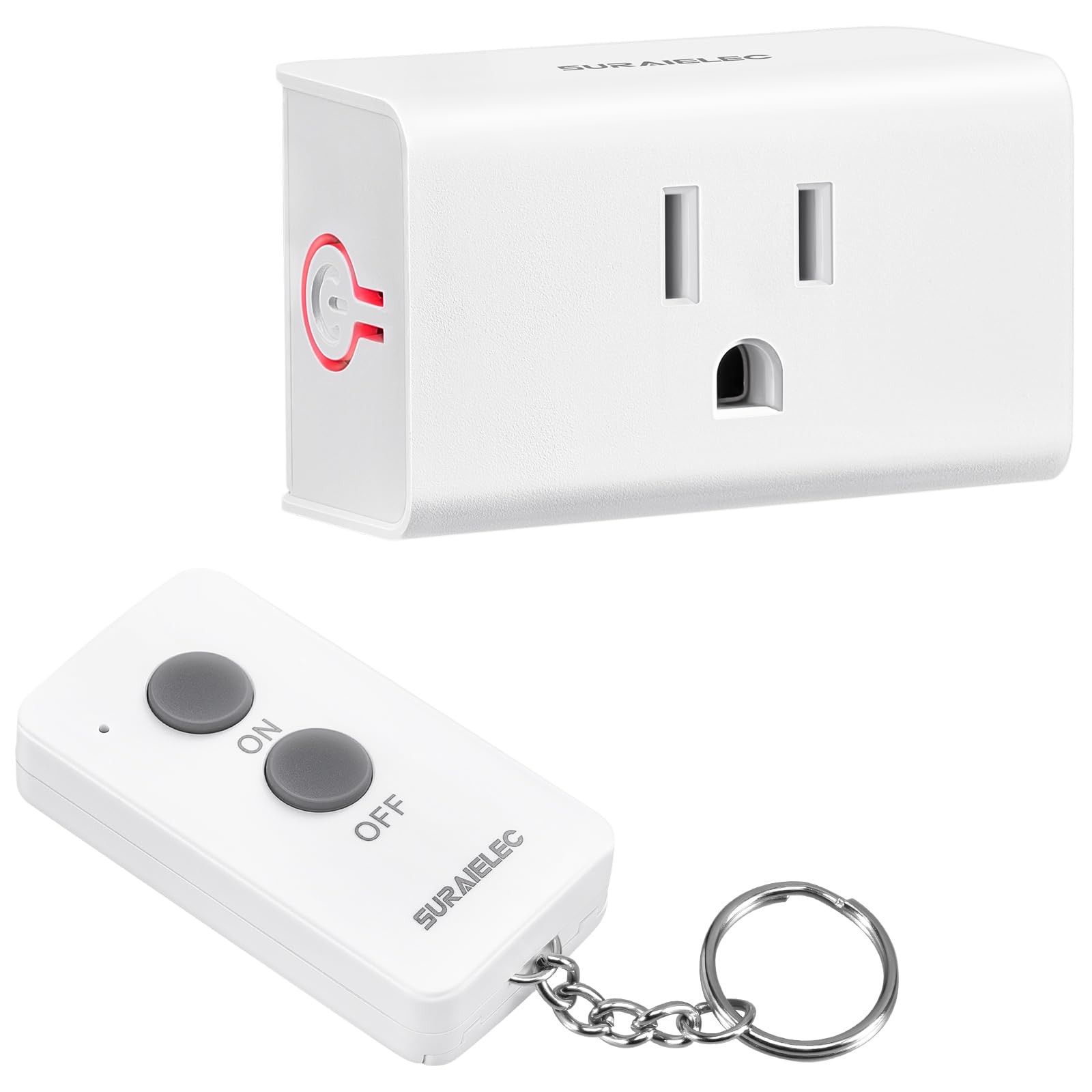 Remote Control Outlet 15 Amp Wireless Light Switch Kit with 100FT Range gallery