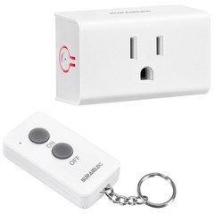 Remote Control Outlet 15 Amp Wireless Light Switch Kit with 100FT Range