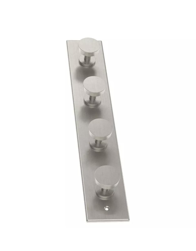 Hook Rail Target brand Project 62 satin nickel finish 18 inches Coat Hat Jacket gallery