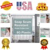 Plastic Shower Curtain 84 Inches Long, 72 x 84 Clear Weighted Extra Long Show... gallery