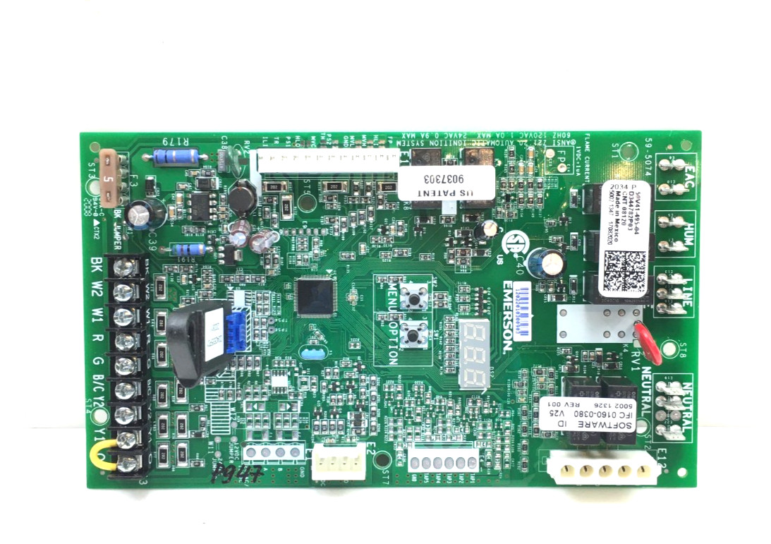 Emerson 50V41-495 Circuit Control Board Trane D344782P03 used #P947 gallery