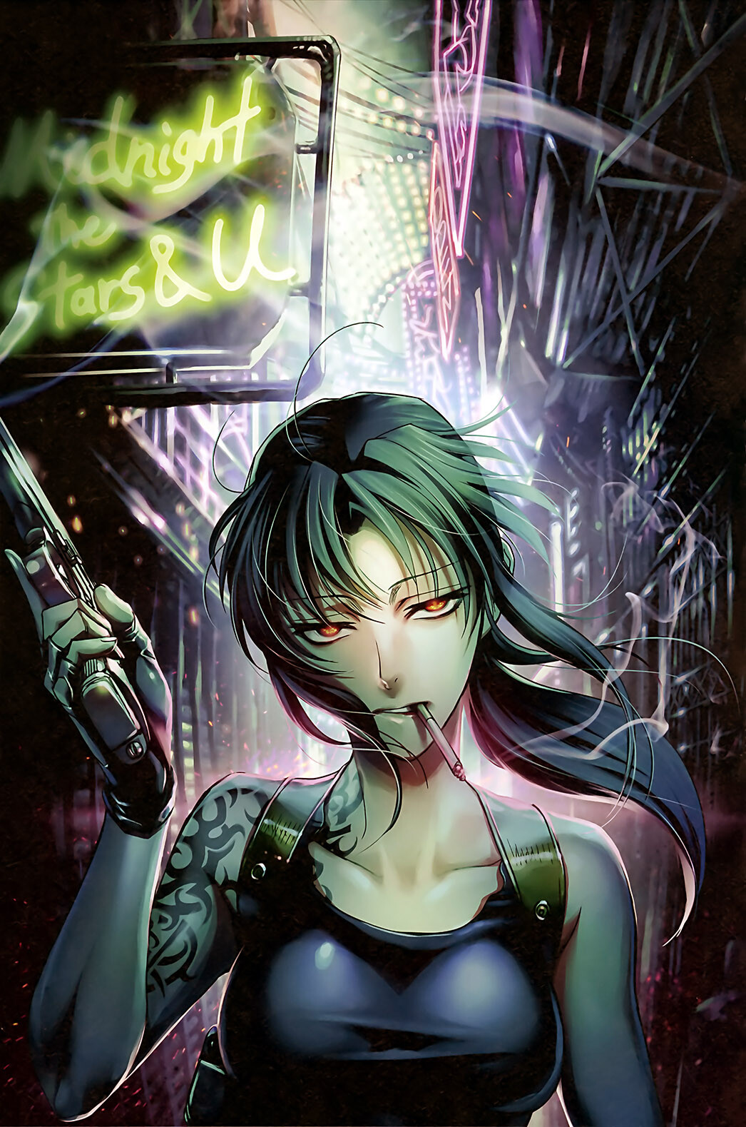 Black Lagoon Revy Anime Premium POSTER MADE IN USA - BLG012 gallery