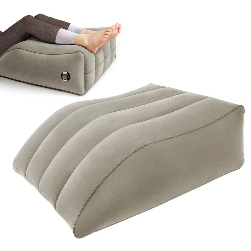 Inflatable Leg Elevation Pillow Wedge for Swelling Relief, Circulation Support gallery