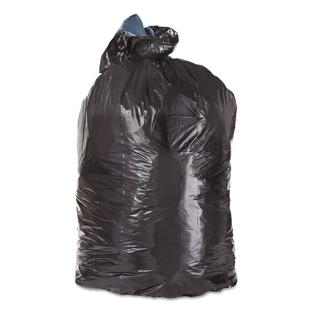 Trinity Plastics ML4046H 45 gal. Low-Density Can Liners - Black (100/Carton) New