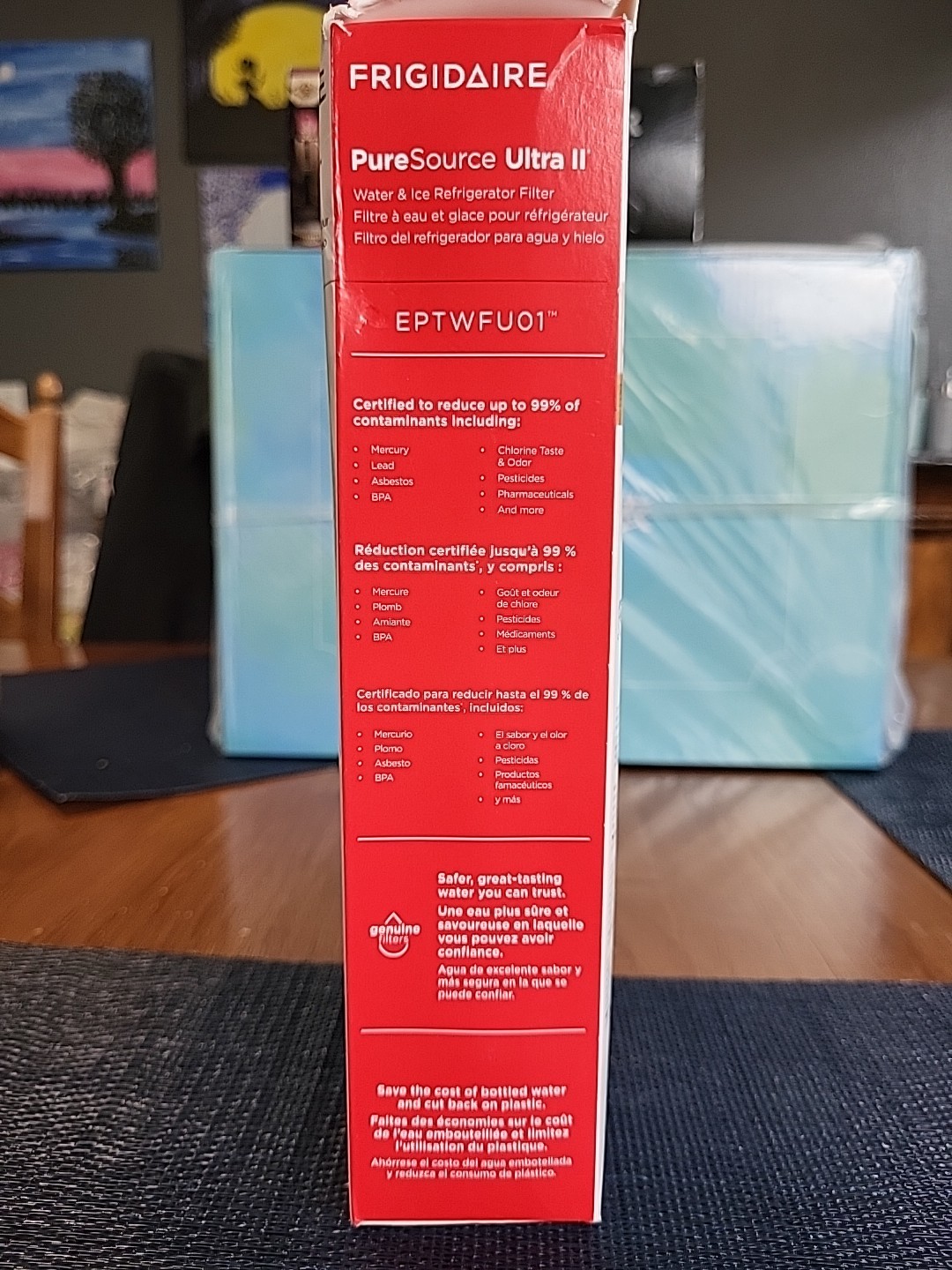 Frigidaire PureSource Ultra II Water/Ice Refrigerator Filter (EPTWFU01) K gallery
