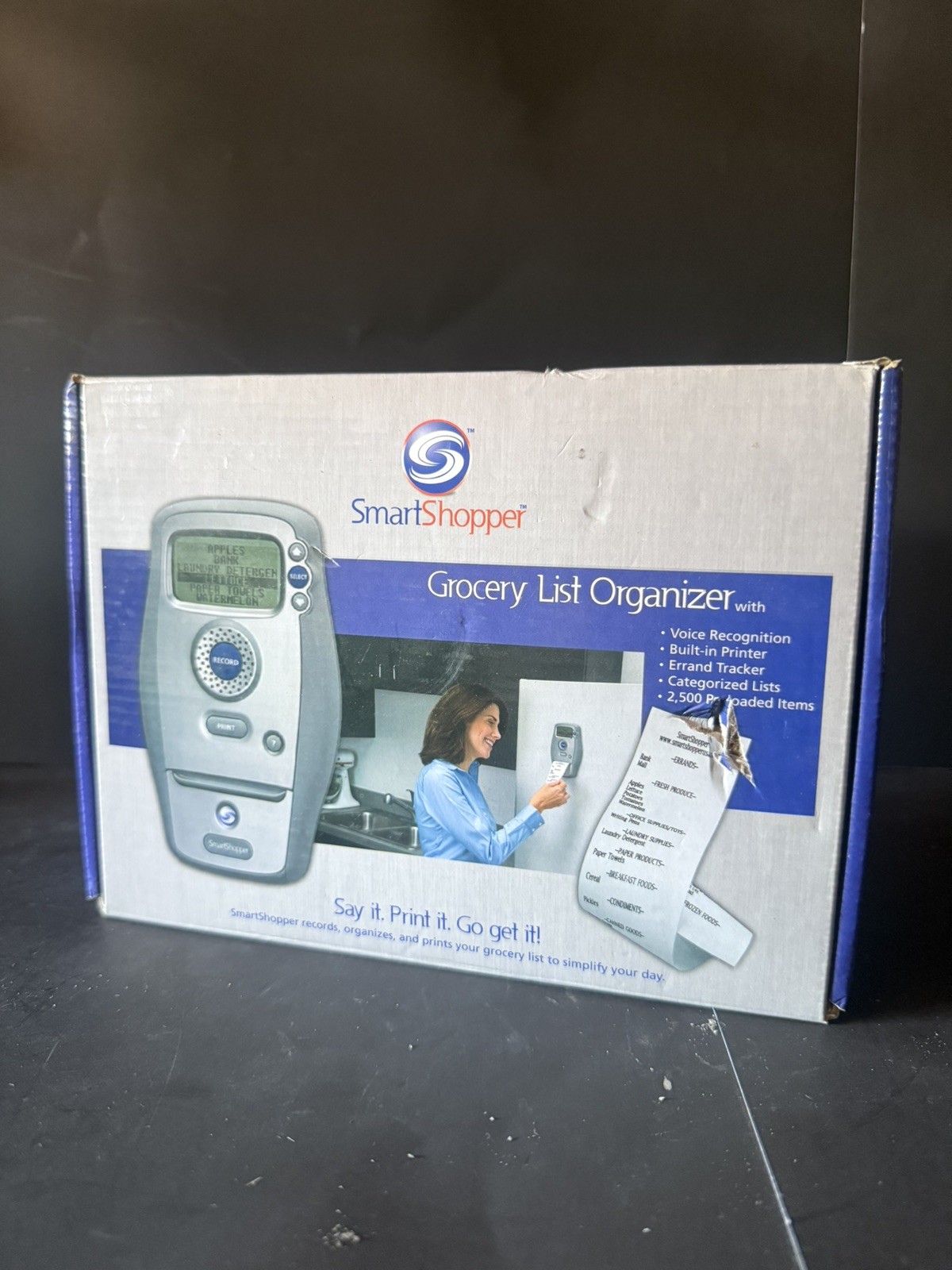 SmartShopper Grocery List Organizer w/Embedded Thermal Printer SS-101 gallery