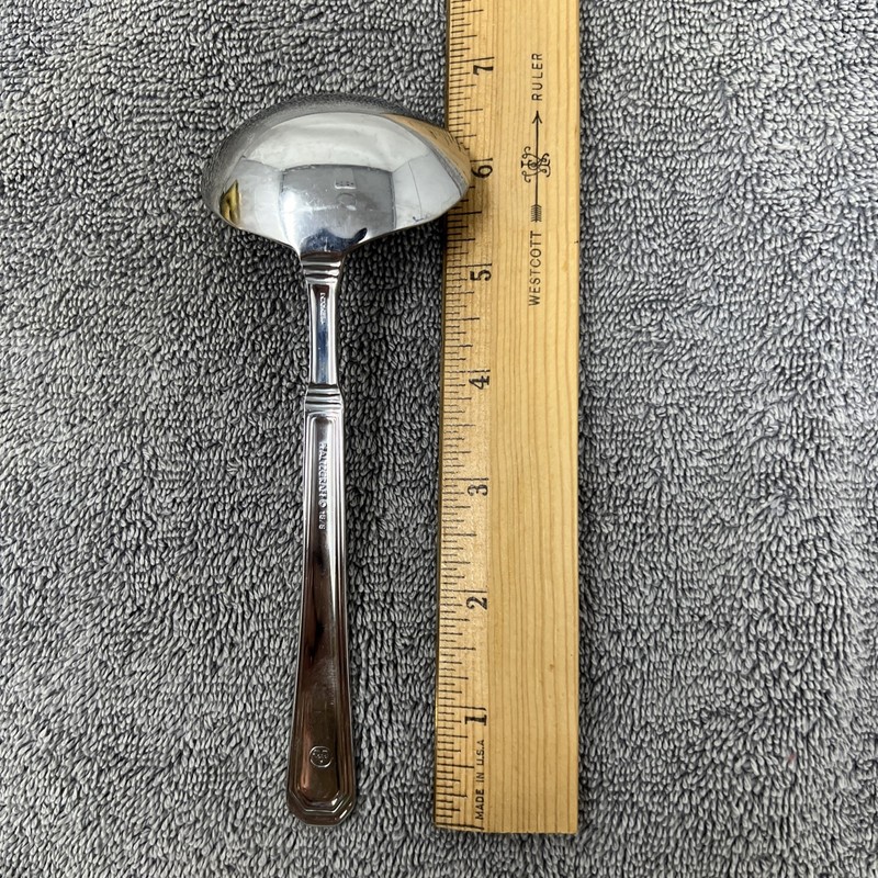 Pfaltzgraff PROVIDENCE Flatware Soup Ladle Spoon 18/8 Stainless Indonesia gallery
