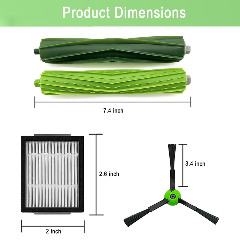 Replacement Parts for iRobot Roomba E5 E6 E7 i2 i3 i3+i4 i4+ i5 i5+ i6 i6+ i7 i7 gallery