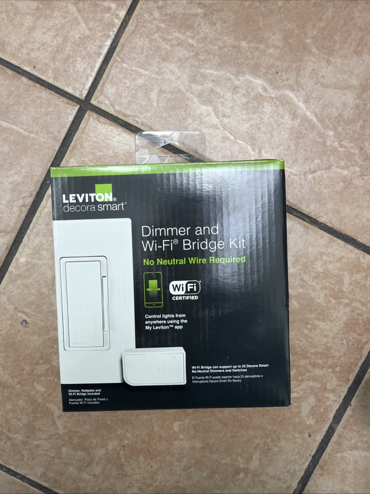 Leviton Decora Dimmer Wall Switch - White (DNKIT-1RW) gallery
