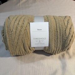 Threshold™ Throw Blanket Designed with Studio McGee – Textured Knit Throw