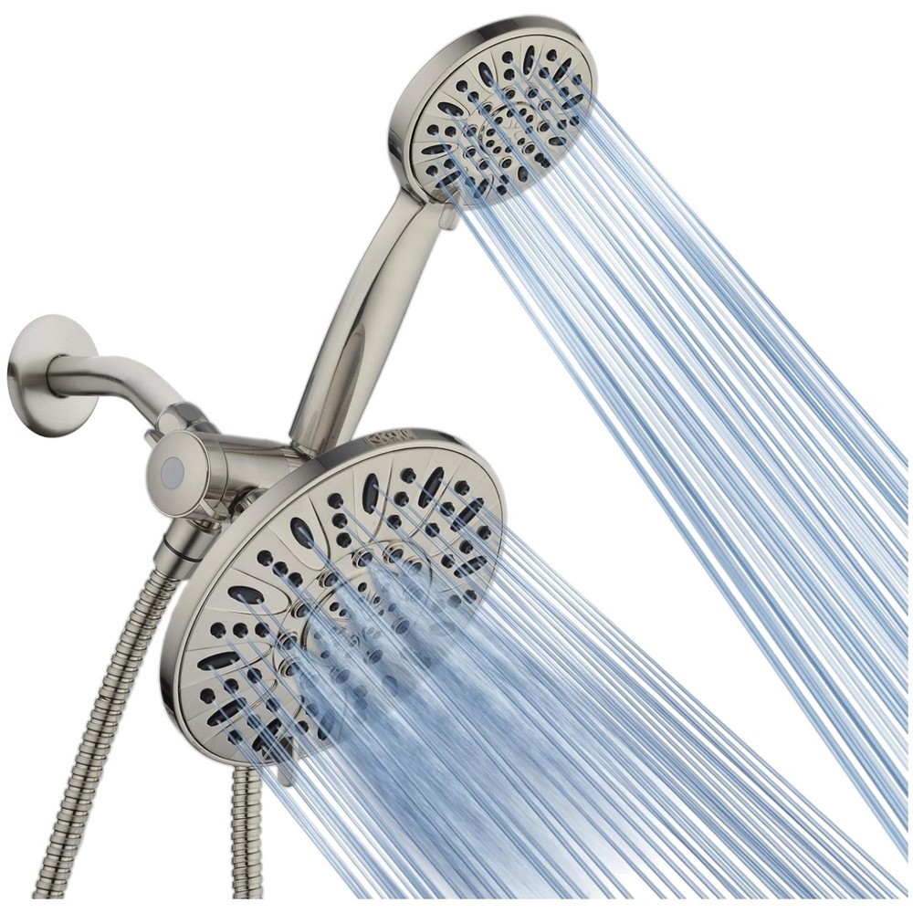 Top Quality Rainfall Shower Head Combo - Brushed Nickel