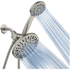 Top Quality Rainfall Shower Head Combo – Brushed Nickel