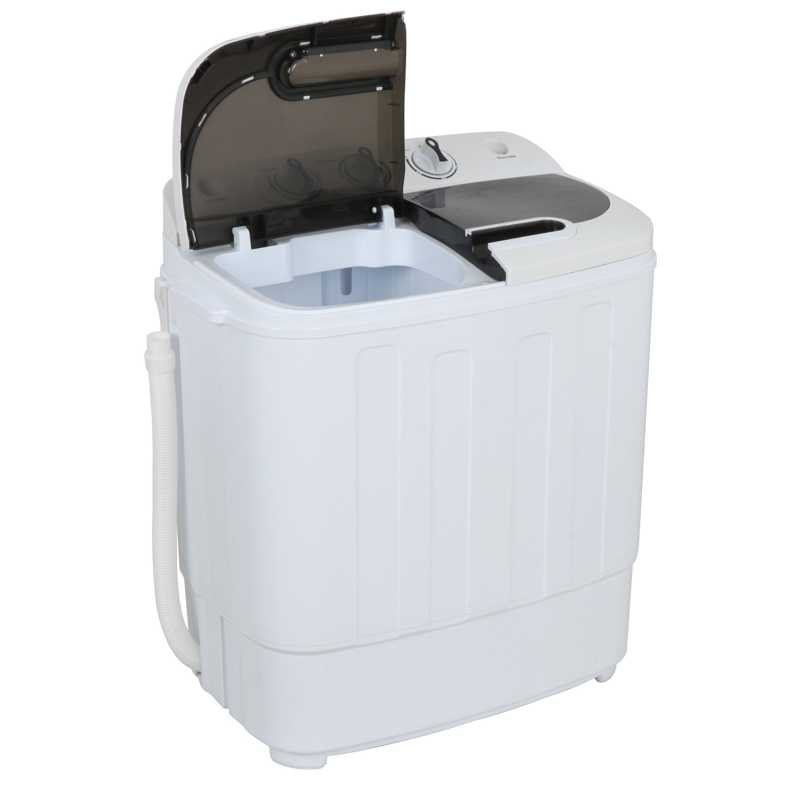 Mini Wash Machine Compact Twin Tub 13lbs Top Load Washer Spin Dryer Portable gallery