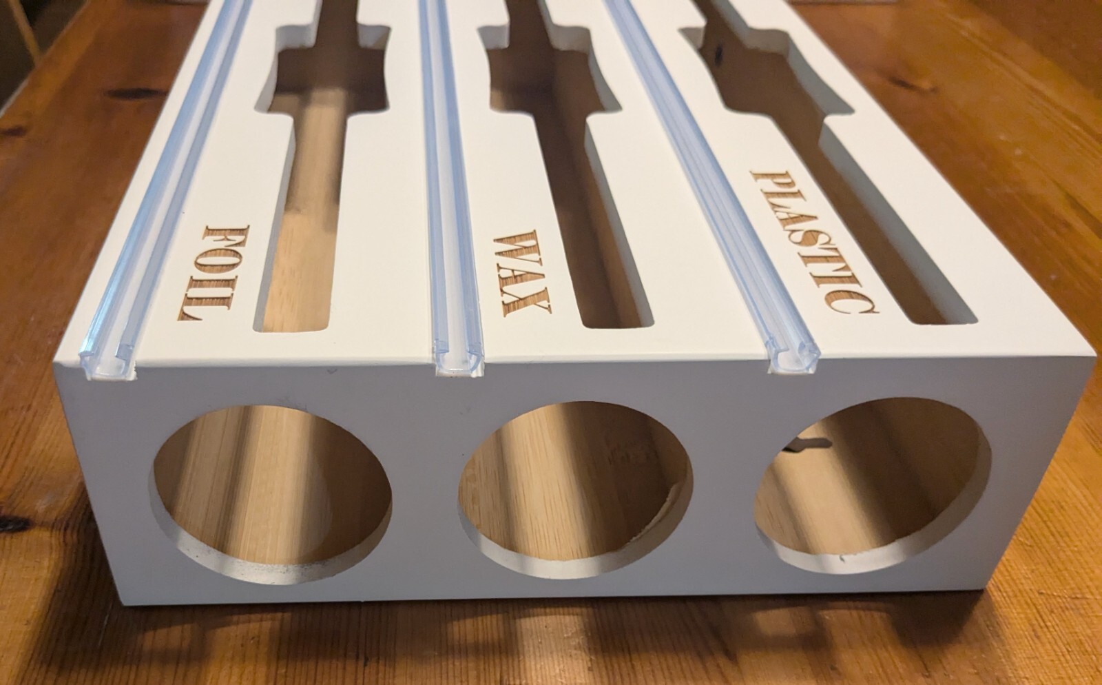 Kitchen Drawer Organizer for Plastic Wrap, Aluminum Foil, Wax Paper gallery
