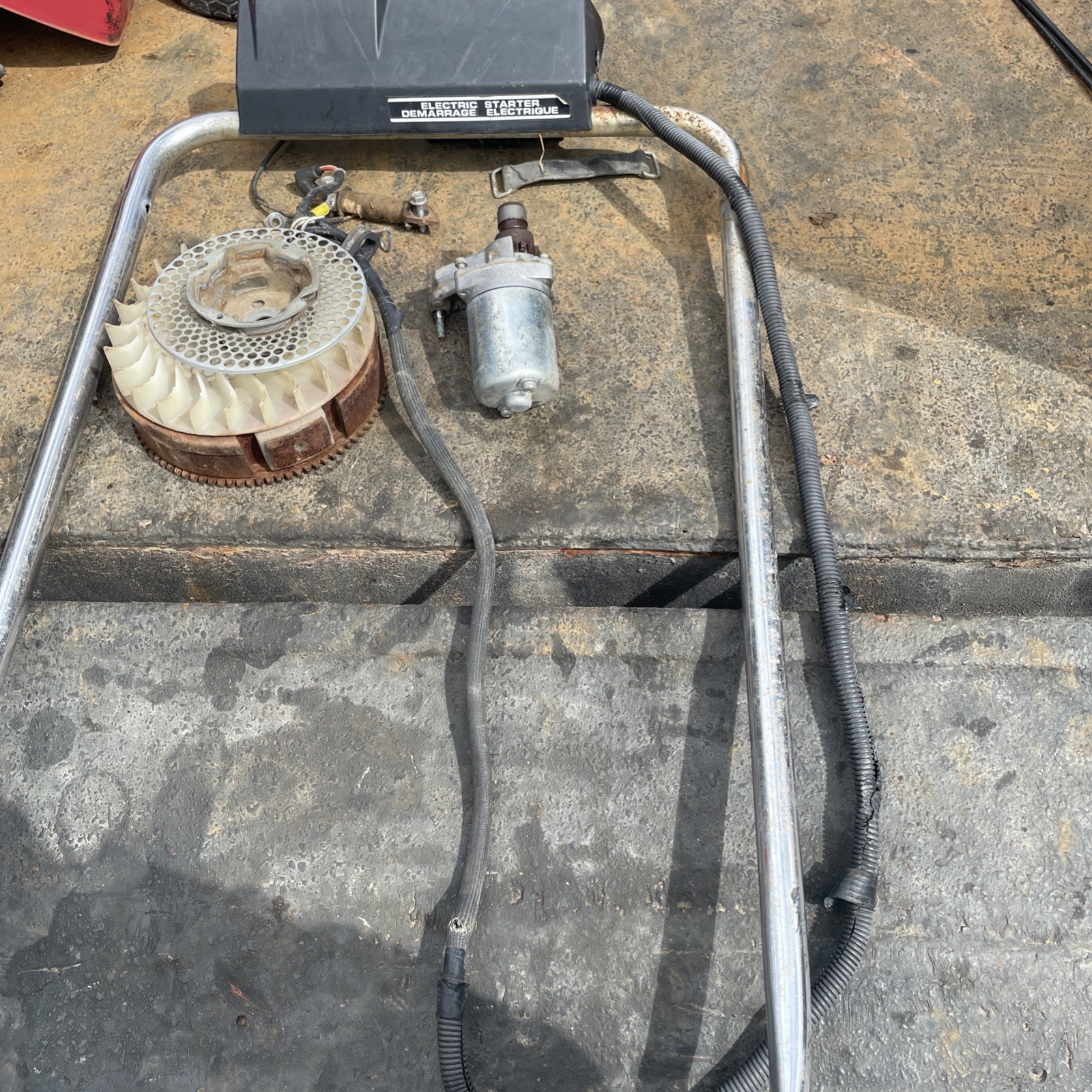 honda hr214 Electric Start System gallery