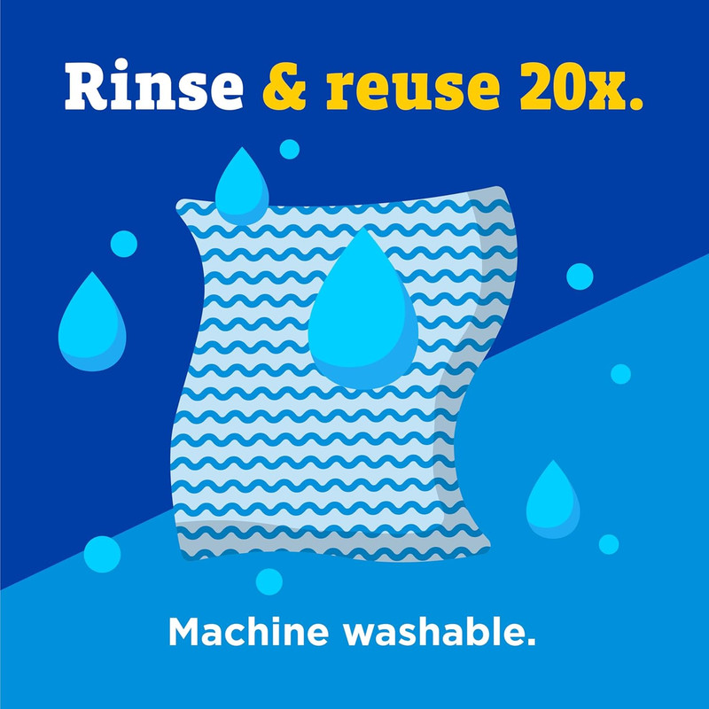 Handi Wipes Multi Use Reusable Cloths, 72 Count gallery