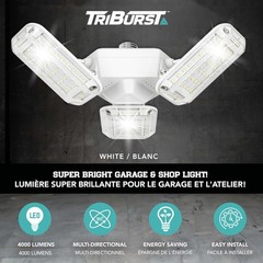 TRIBURST SHOPLIGHT PRO 360 LED Light 2403-Shoplight Pro - 40 Watts, Clear gallery