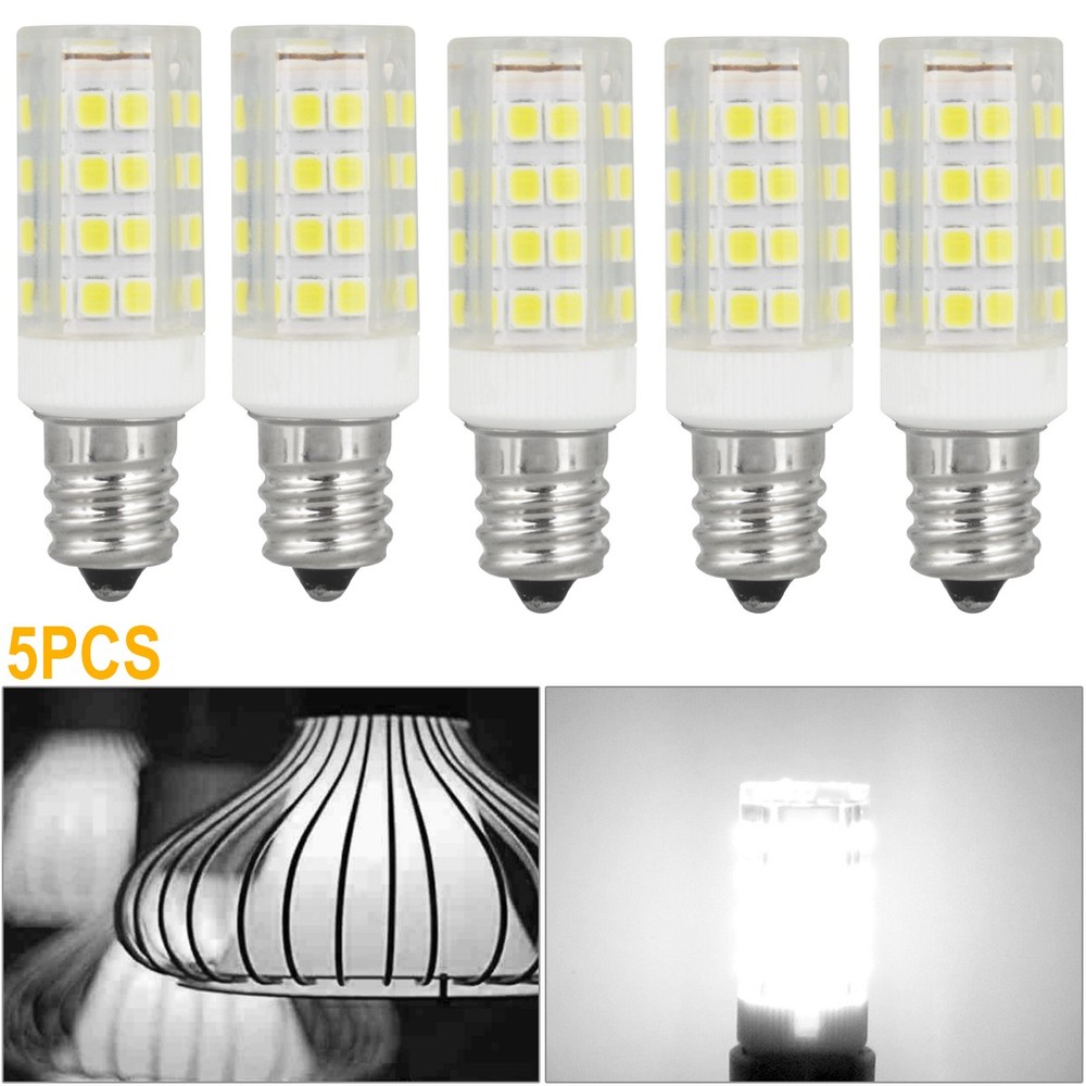 20PC E12 LED Corn Bulb Light 6000K Candelabra Ceiling Fan Daylight Ceramics Lamp