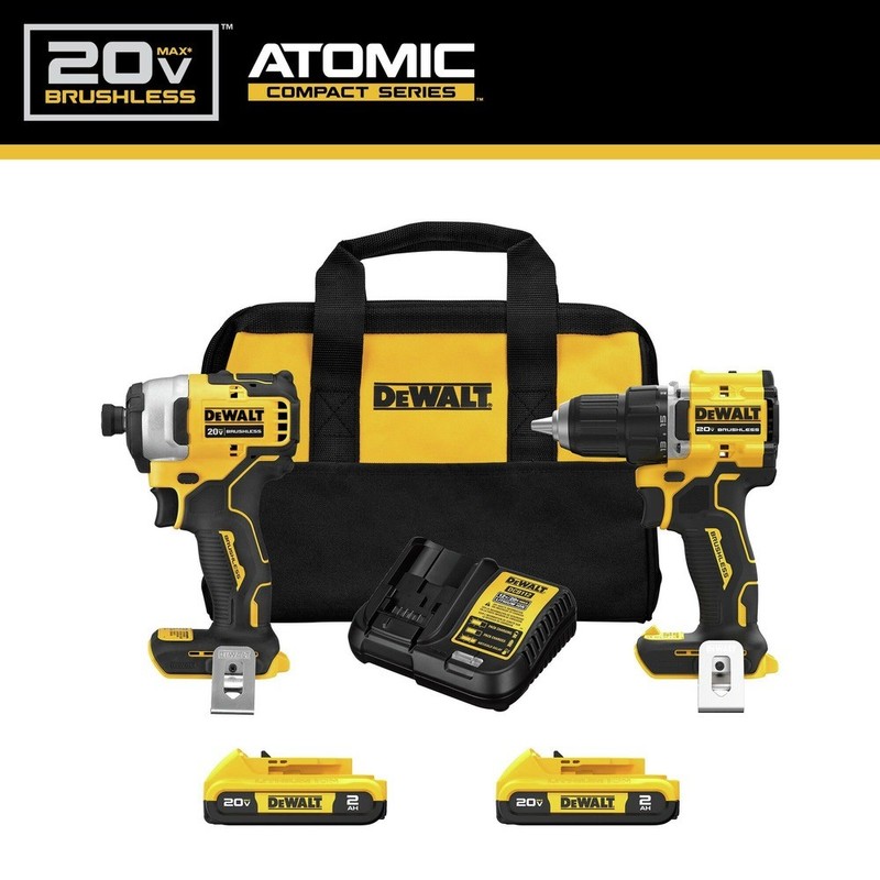 DeWalt DCK225D2R 20V MAX ATOMIC Drill & Impact Driver Certified Refurbished gallery