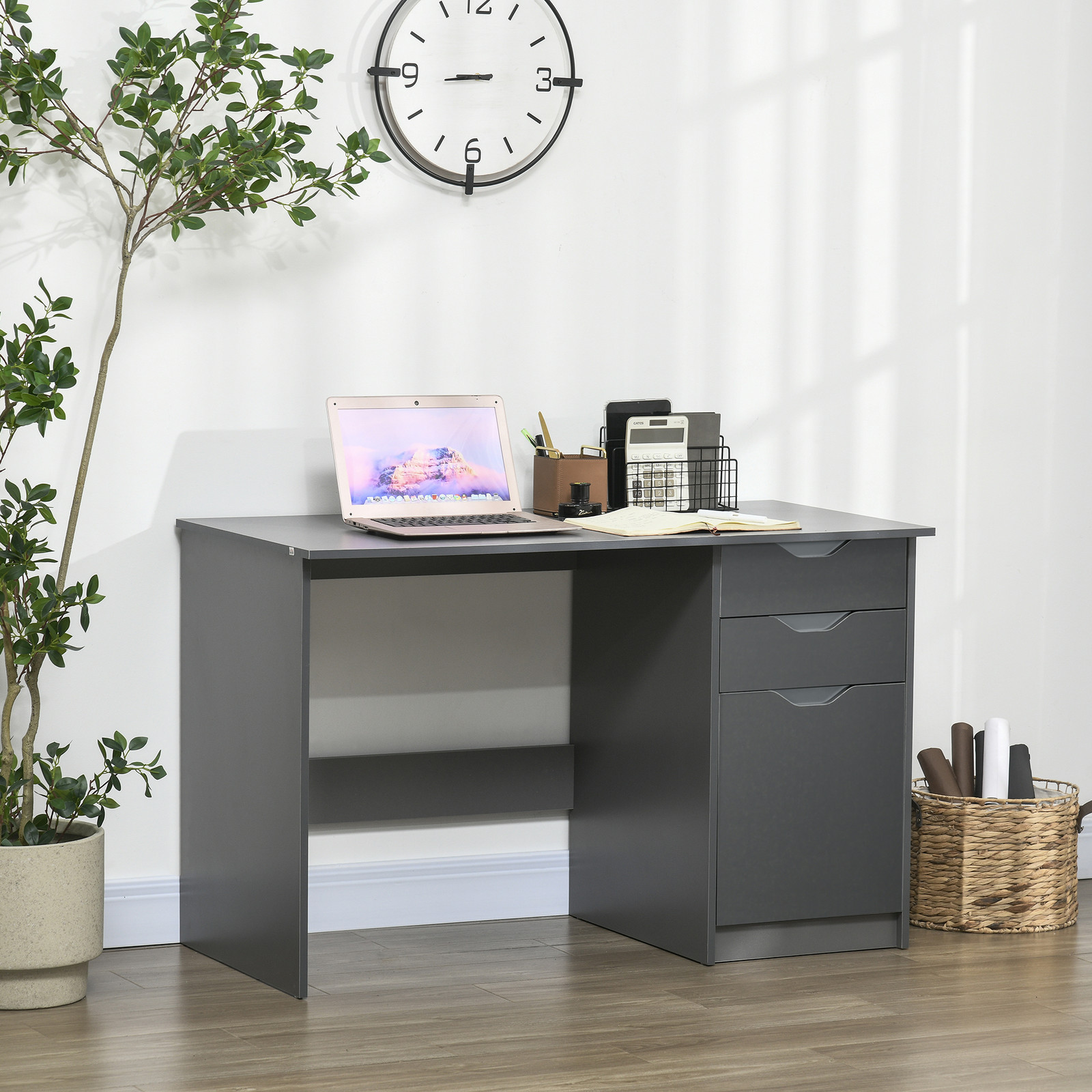 Home Office/Study Desk with Drawers gallery