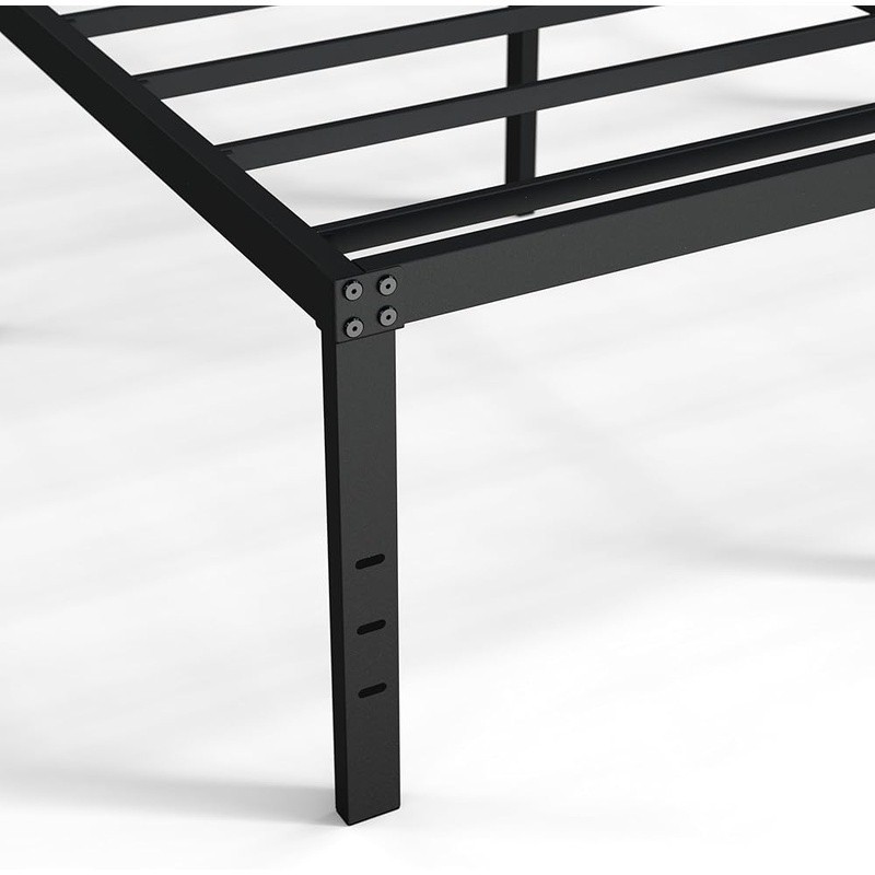 Multi-Angle Support Bed Frame Easy Assembly Under Bed Storage Squeak Resistant gallery