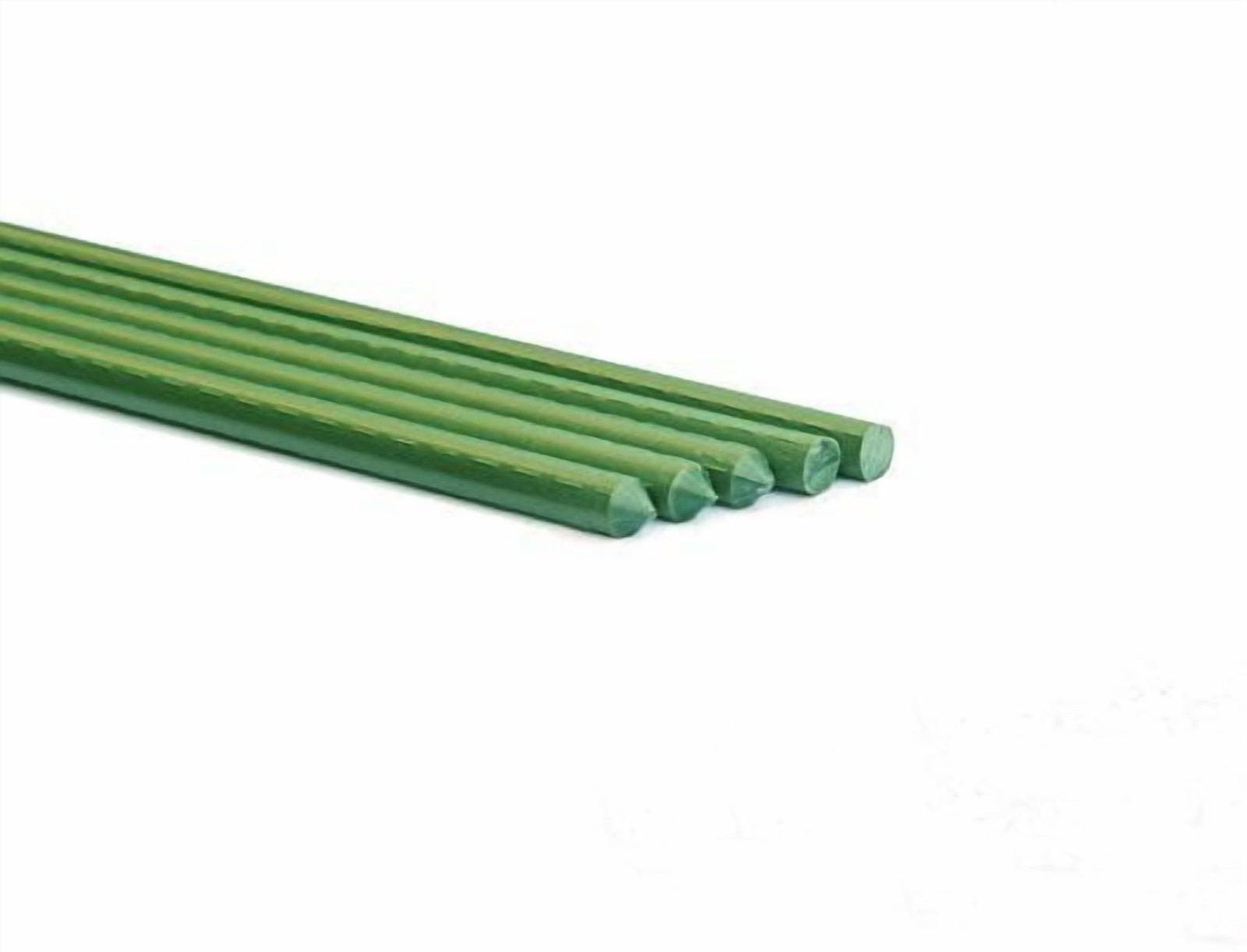 Allfenz 48" Plant Support Plastic and Steel Garden Stakes (10 Pack) gallery