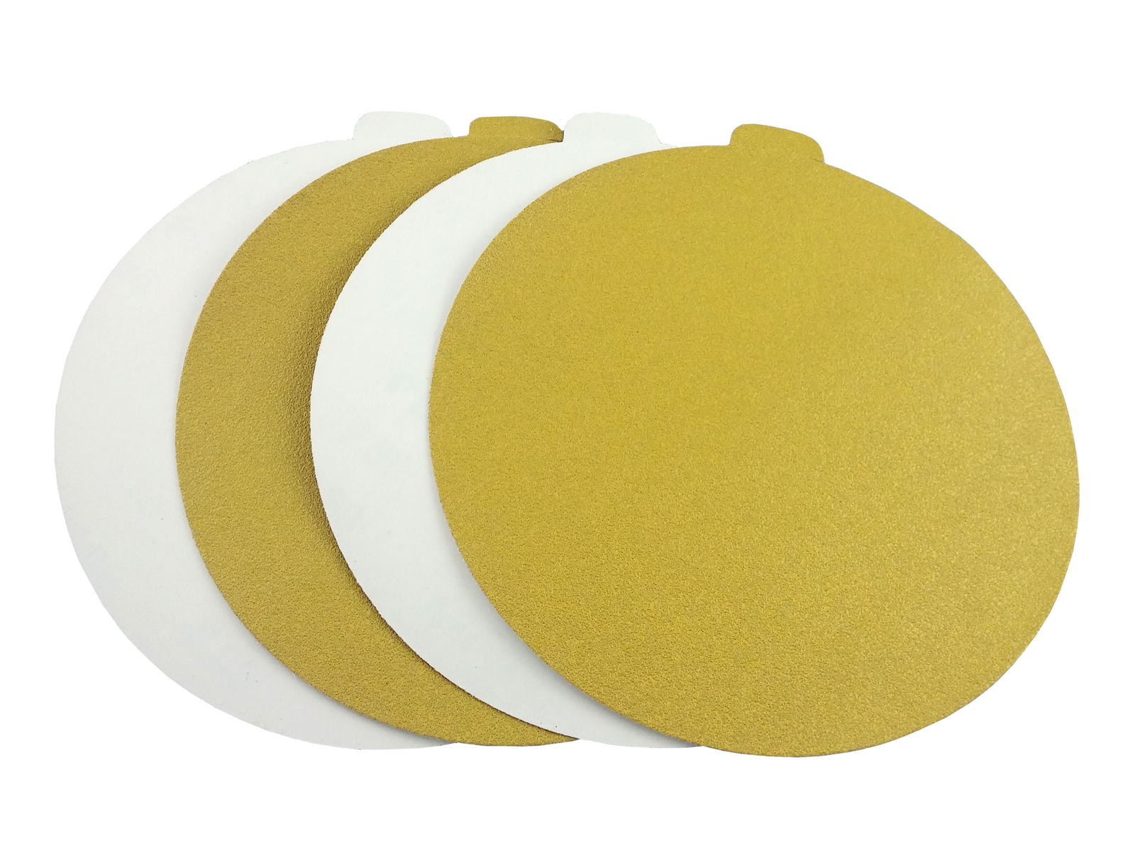 8 Inch Gold Adhesive PSA Paper Tab Sanding Discs (25 Pack, 40 Grit) gallery