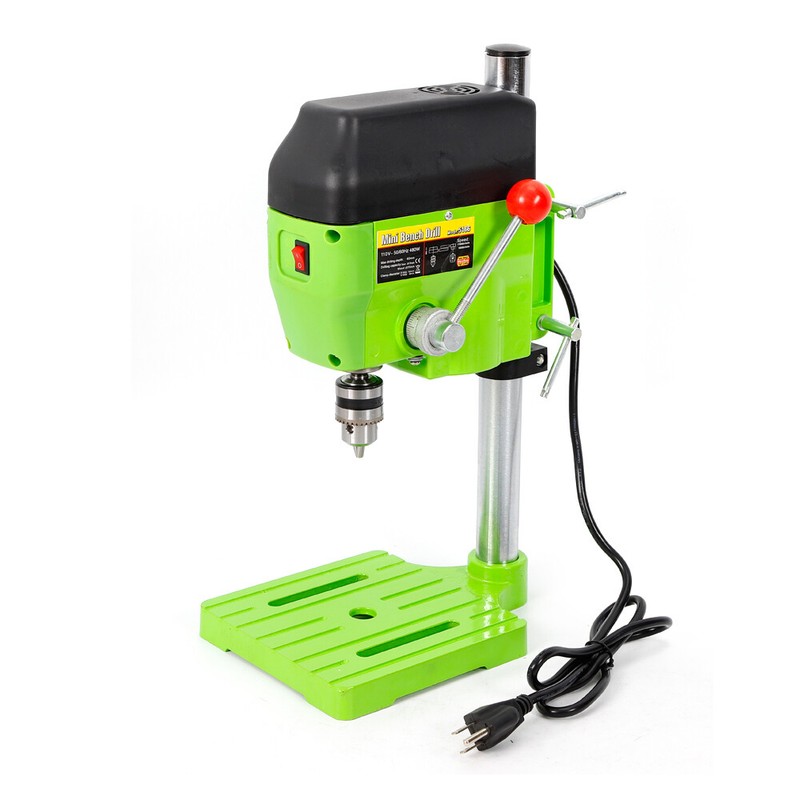 Mini Drill Press Bench Compact Small electric Drilling Machine Work 110V 480W gallery