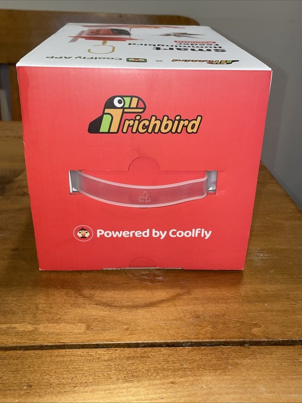 Smart Hummingbird Feeder with Camera Color: Orange gallery