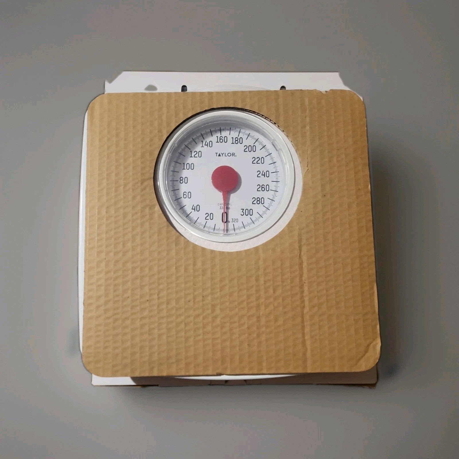 Taylor Analog Dial scale 330 lb. Open box. Tested and works! gallery