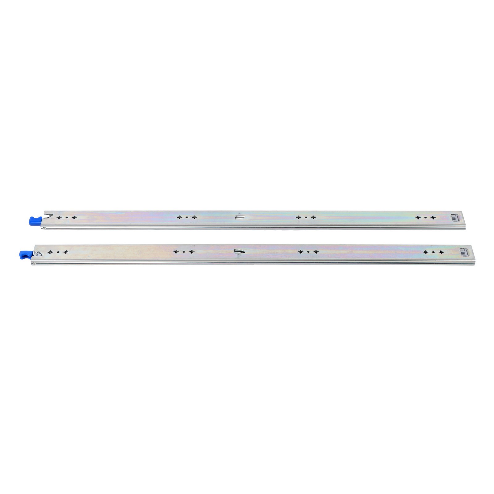 36" Locking Drawer Slides 250lb Heavy Duty Ball Bearing Full Extension With Lock gallery