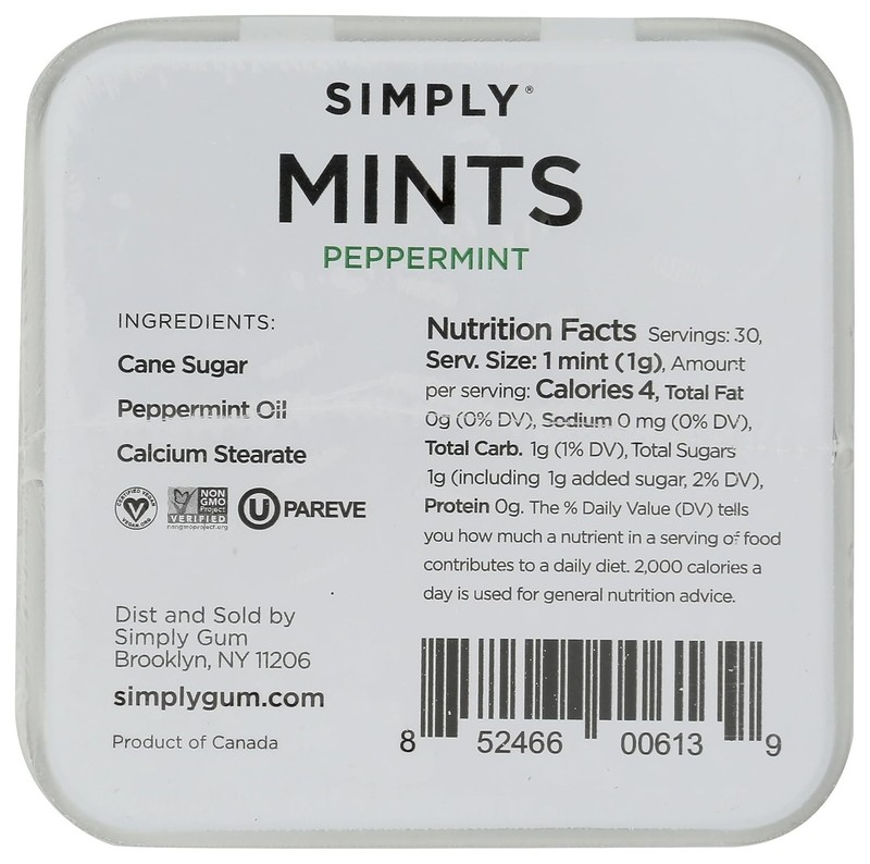 Compatible with All Devices Peppermint Breath Mints 30 Pieces Non-GMO Pack o... gallery