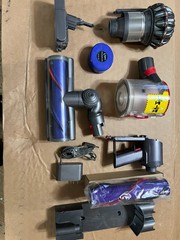 Dyson V8 SV10 Vacuum Cleaner Cyclone Charger Battery Body Nozzle Brush Dust Bin