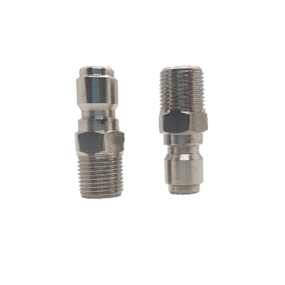 Flylock Stainless Steel Pressure Washer Coupler,Quick Connect Plug,3/8 Inch M... gallery