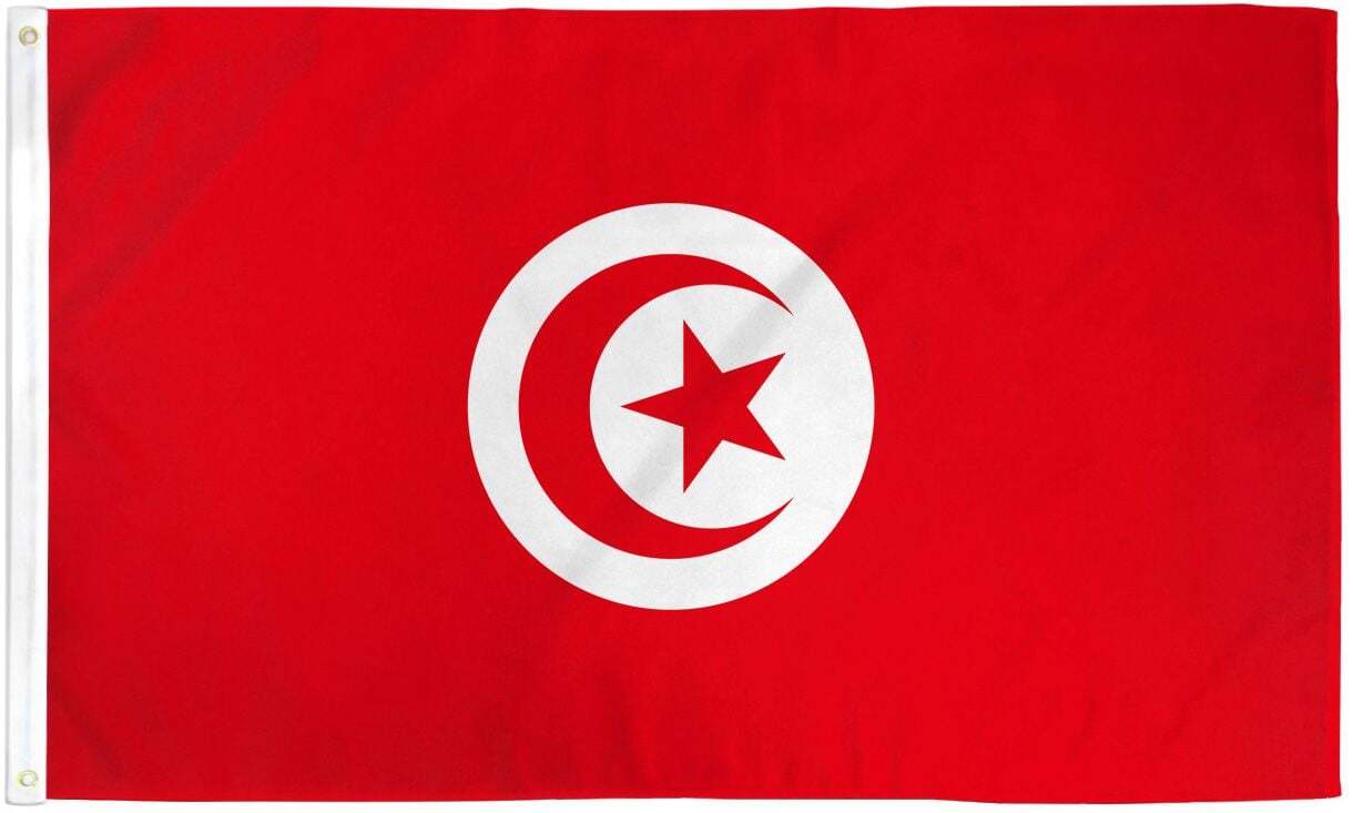 10 x "TUNISIA" flag 2x3 ft polyester banner sign African Country Middle East UN gallery