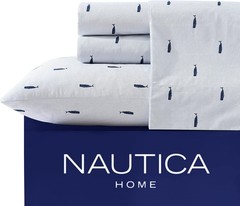 King Size Sheets Set Crisp & Tailored Cooling Sheets W/ a Smooth Cotton Percale