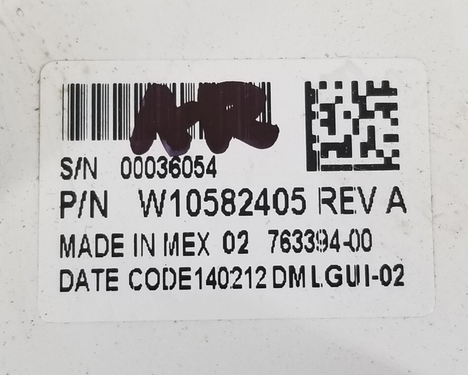Genuine OEM Whirlpool Dryer Control W10582405 1-Year Guarantee *Same Day Ship gallery