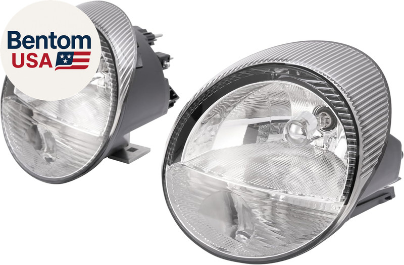 Pair Headlights Compatible with 2003-2005 Ford Thunderbird Replacement for 5W6Z1 gallery