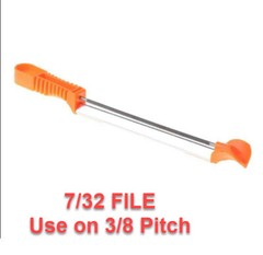 CHAINSAW SHARPENING FILE GUIDE 7/32 USE WITH 3/8 & .404 CHAIN VERY EASY TO USE