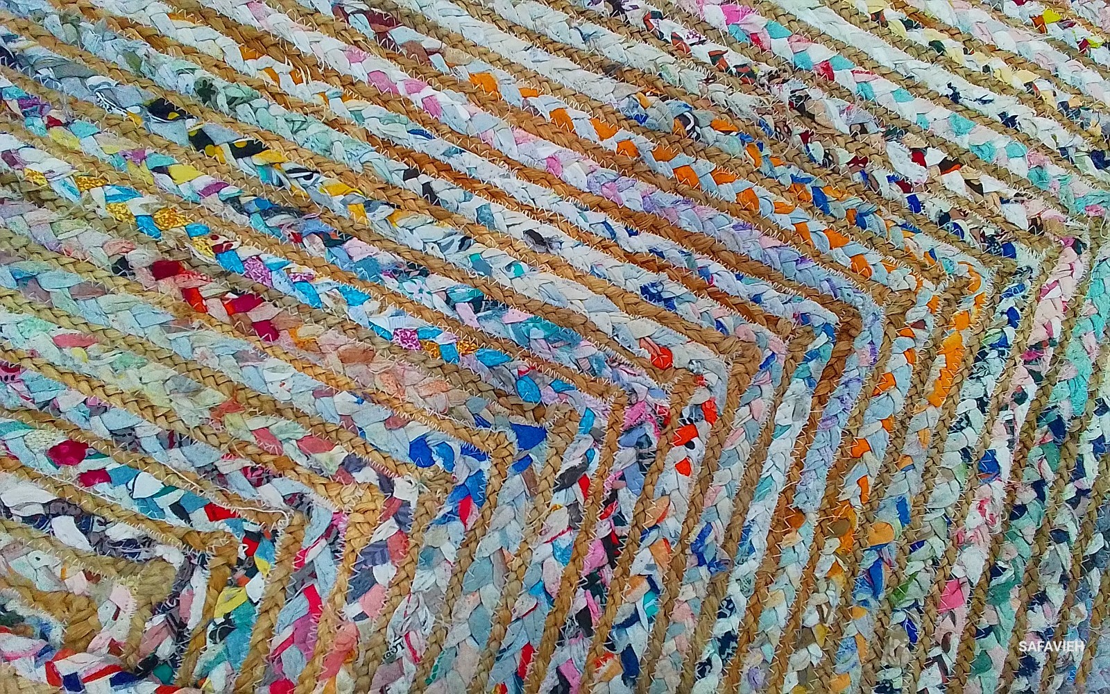 BEIGE / MULTI 9'-0" x 9'-0" Flaw in Rug, Reduced Price 1172781836 CAP202B-9SQ gallery