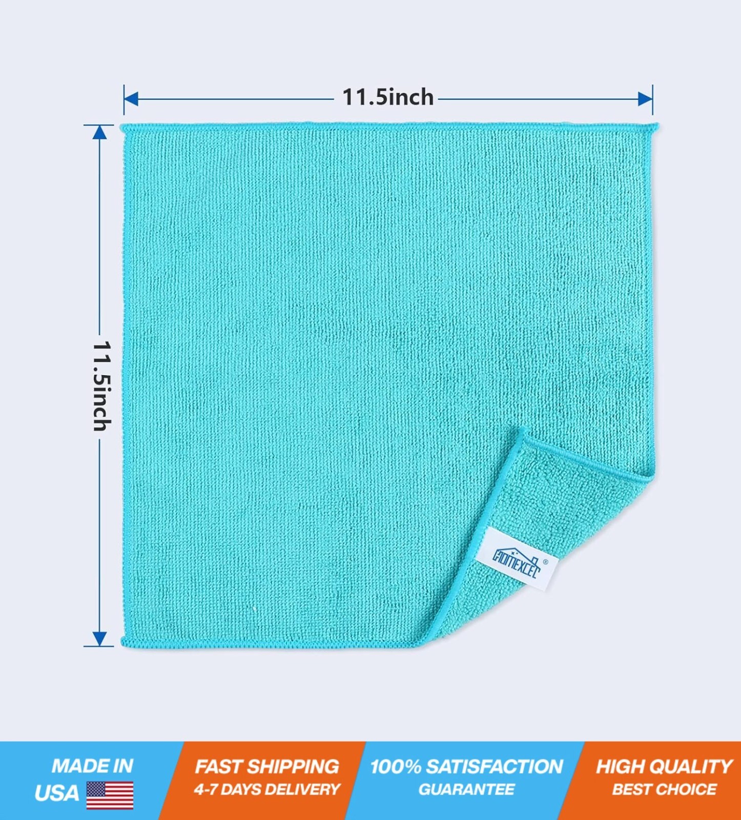 Microfiber Cleaning Cloth,12 Pack Cleaning Rags, Cleaning Towels with 4 Color... gallery