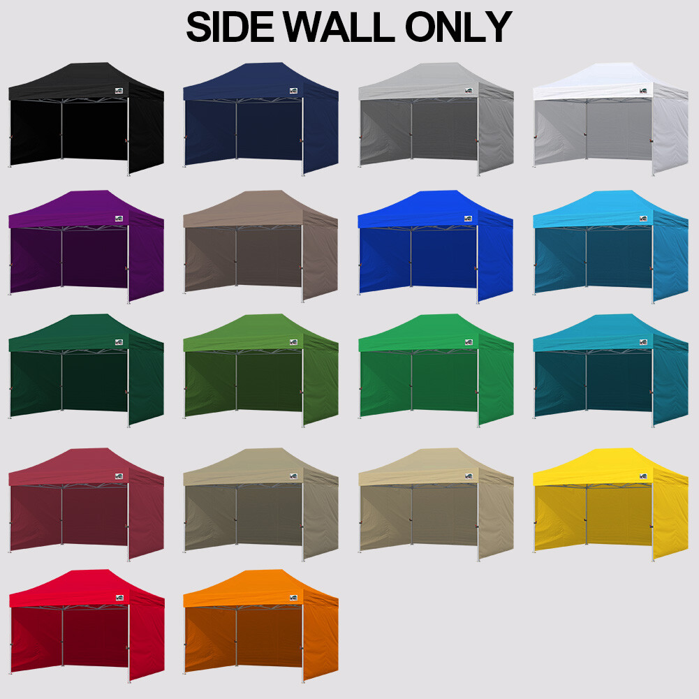 10x15Feet Enclosure Side Walls Kit Zipper Wall For EZ Pop Up Canopy Gazebo Tent gallery