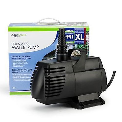 Aquascape Ultra 2000 GPH Submersible Pond & Fountain Pump 91010 gallery