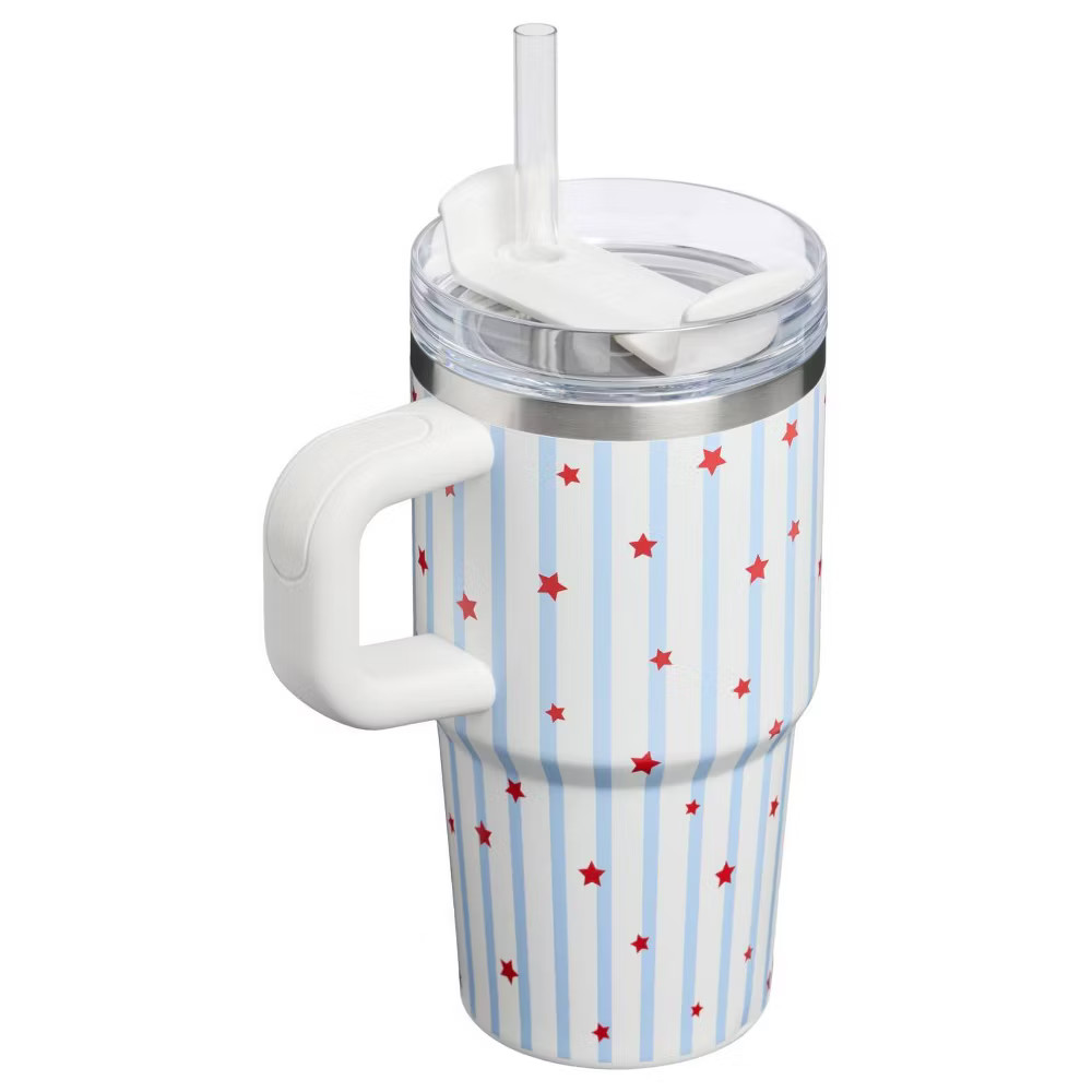Stanley 20 oz Stainless Steel H2.0 FlowState Quencher Tumbler Blue gallery