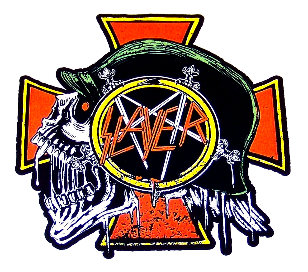 SLAYER - LARGE Die Cut Sticker Decal Official Heavy Metal Music Band gallery
